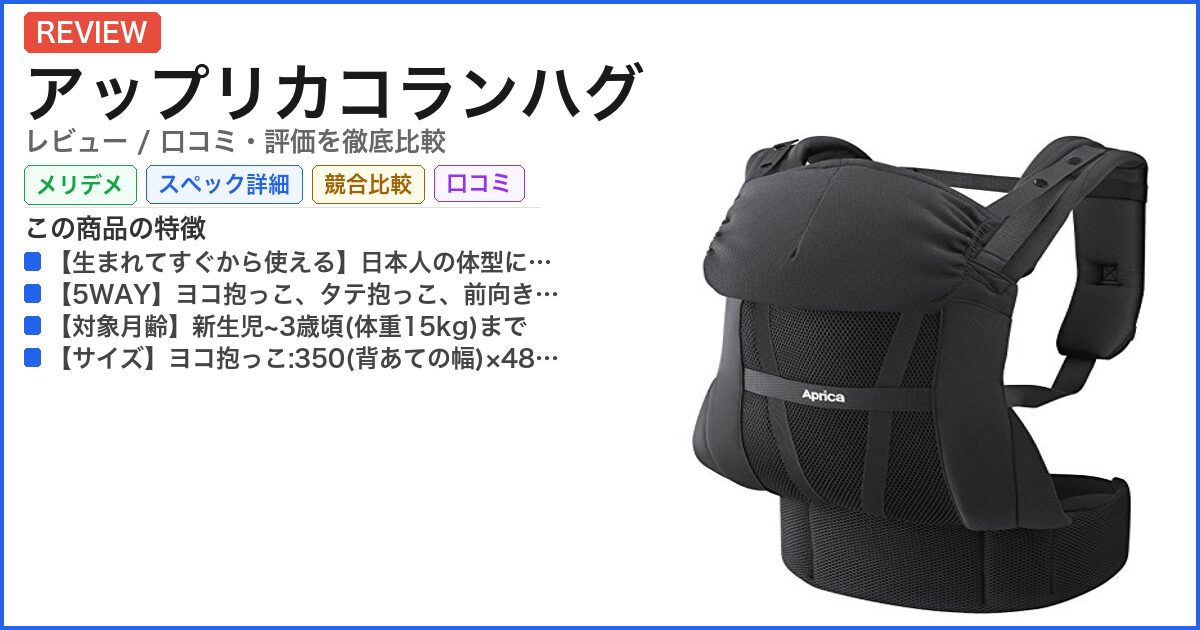 アップリカコランハグ レビュー